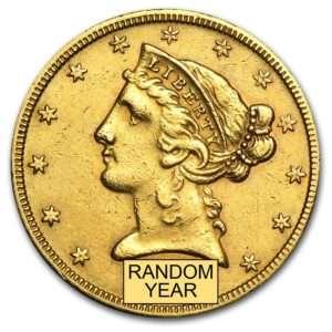 Five Dollar Liberty Gold Coin